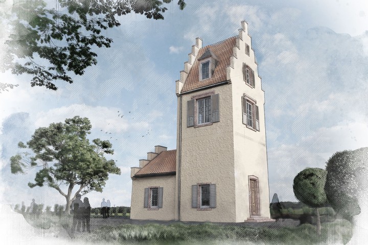 Rätsel um kuriosen Bau auf der Rosenhöhe in Darmstadt gelüftet Rätsel um kuriosen Bau auf der Rosenhöhe in Darmstadt gelüftet