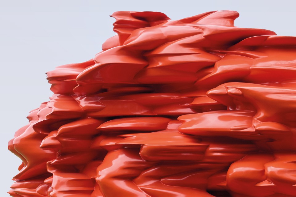Großes Interesse an Tony Cragg Großes Interesse an Tony Cragg